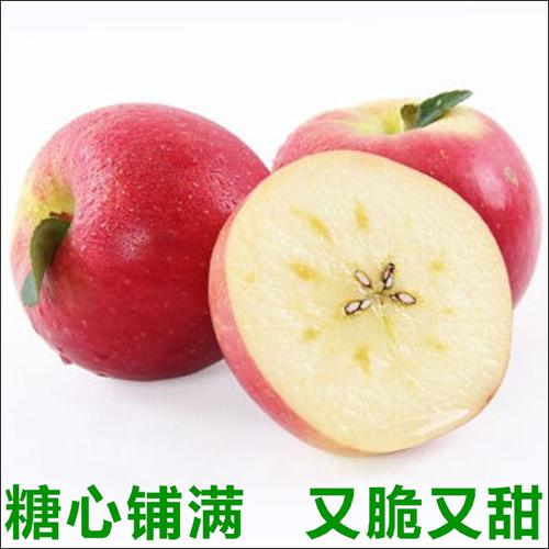 四川食用农产品1月大凉山盐源糖心苹果 特价16斤包邮果径78-85
